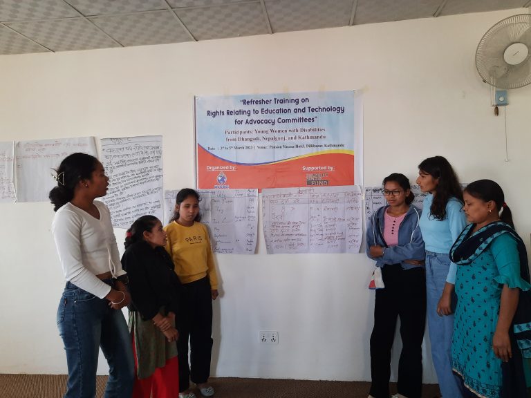 Advocacy Committee members of Dhangadi sharing their action plan for the year followed by the team of Kathmandu and Nepalgunj as well.