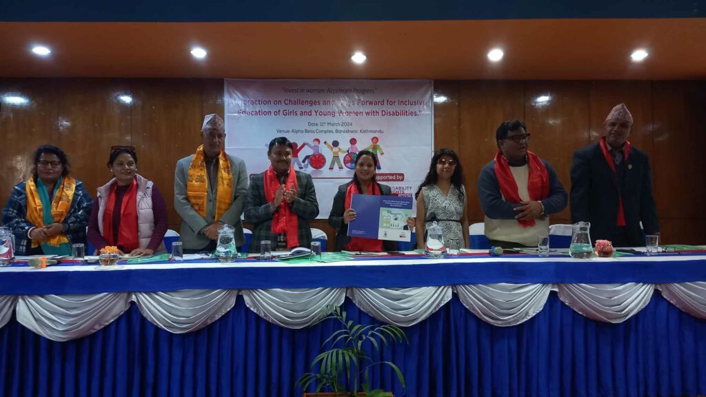Launching of Policy Brief by Honorable Dipa Sharma, and member of Education, Health and Information Technology Committee of the parliament .