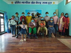 Group photo taken after the successful training in Makwanpur.