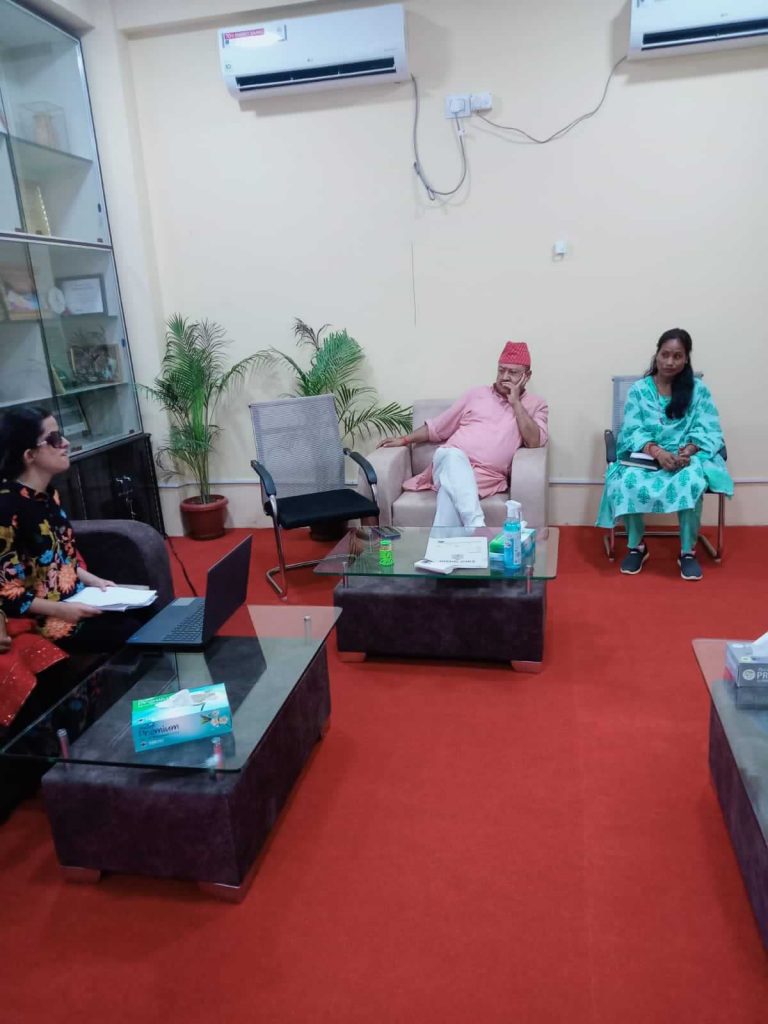 Policy Review meeting with Mayor and Deputy mayor of Dhangadhi sub-metropolitan city.
