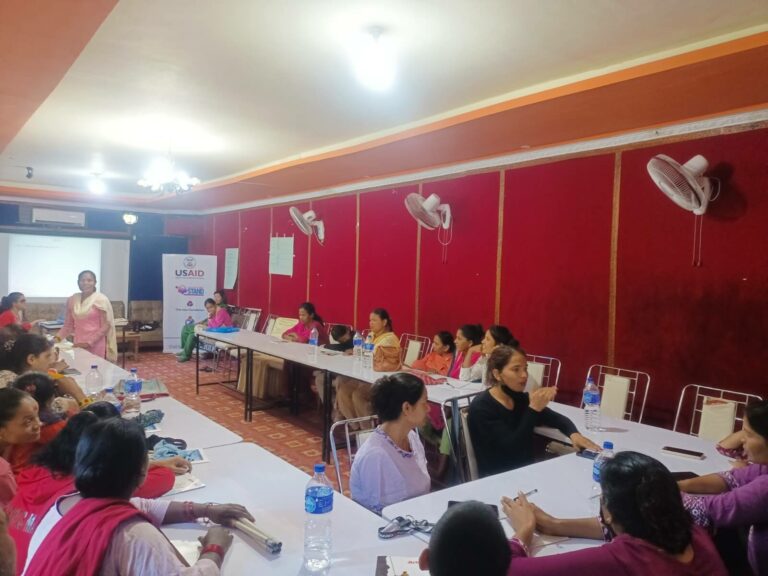 session facilitation by Asha Chaudhary